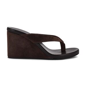 Tony Bianco Avanti Brown Suede Sandal Wedges